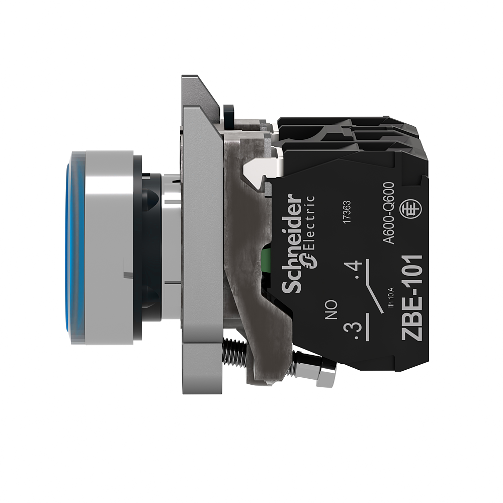 BOUTON POUSSOIR LUMINEUX